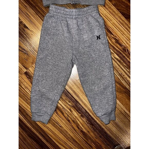 Hurley Boys Hooded Full Zip Sweatshirt & Jogger Pants Set Outfit 24M 24 Months - Picture 2 of 7